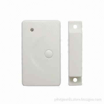 Door Sensor, 315/433MHz, Low Consumption, Emergency Switch, Anti-tamper Function with CE/RoHS Marks